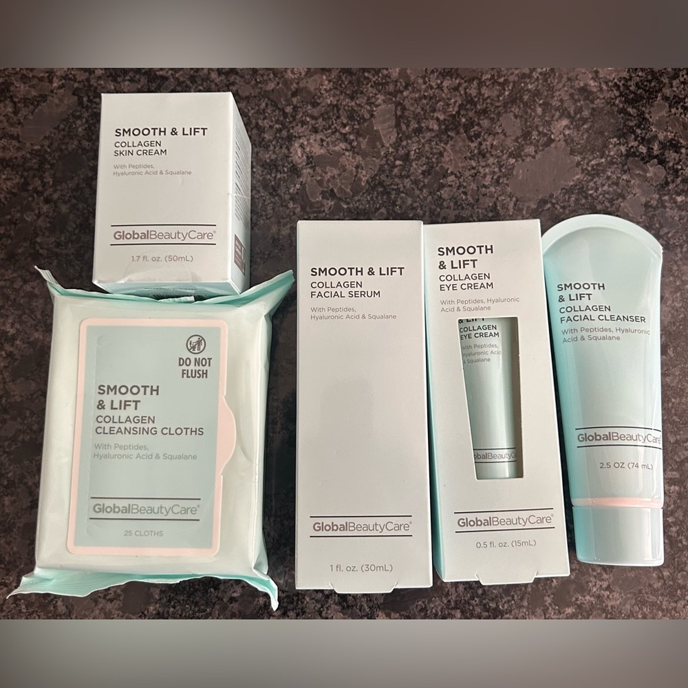 Smooth & Lift Collagen Facial Serum - Mint